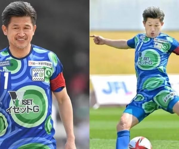 King Kazu desafia o tempo e inicia a 41ª temporada no futebol profissional