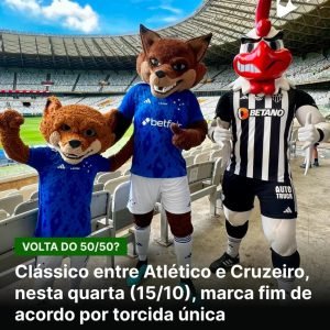Clássico Atlético x Cruzeiro: Possível Retorno das Torcidas em 2026