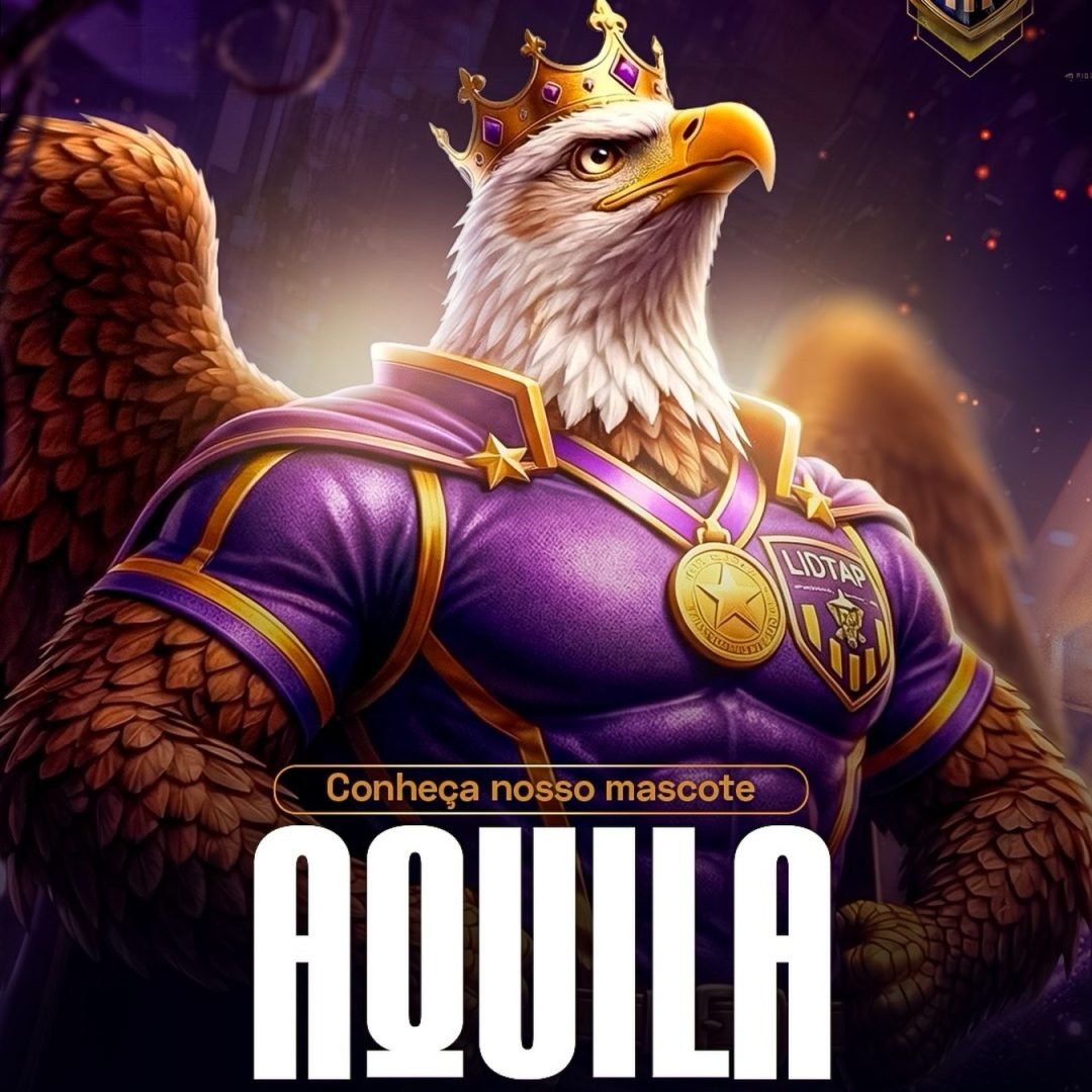 Áquila: Mascote oficial da LIDTAP 2026