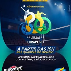Uirapuru abre hoje as Olimpíadas de Primavera 2026 com BMX e jogos