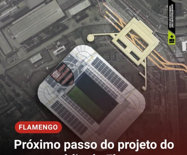 Estádio próprio do Flamengo no Gasômetro tem avanço jurídico, mas obra pode ser adiada em até quatro anos