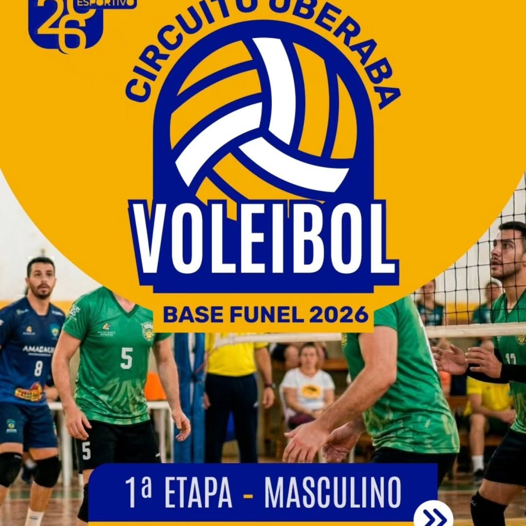 Circuito Uberaba de Voleibol segue neste fim de semana com estreia do naipe masculino