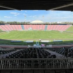 O Estádio Parque do Sabiá, foi palco de Essube 0x0 pela primeira rodada do Mineiro da  Segunda Divisão - Foto: Arcênio Corrêa
