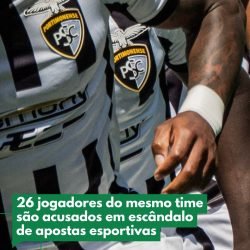 Portimonense suspende 26 jogadores após investigação sobre apostas esportivas