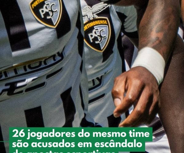 Portimonense suspende 26 jogadores após investigação sobre apostas esportivas