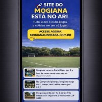 Associação Atlética Mogiana lança site oficial e amplia conexão com a torcida em Uberaba
