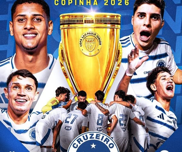 Cruzeiro é Bicampeão da Copa São Paulo Sub-20 ao Superar São Paulo por 2×1 em Final Emocionante