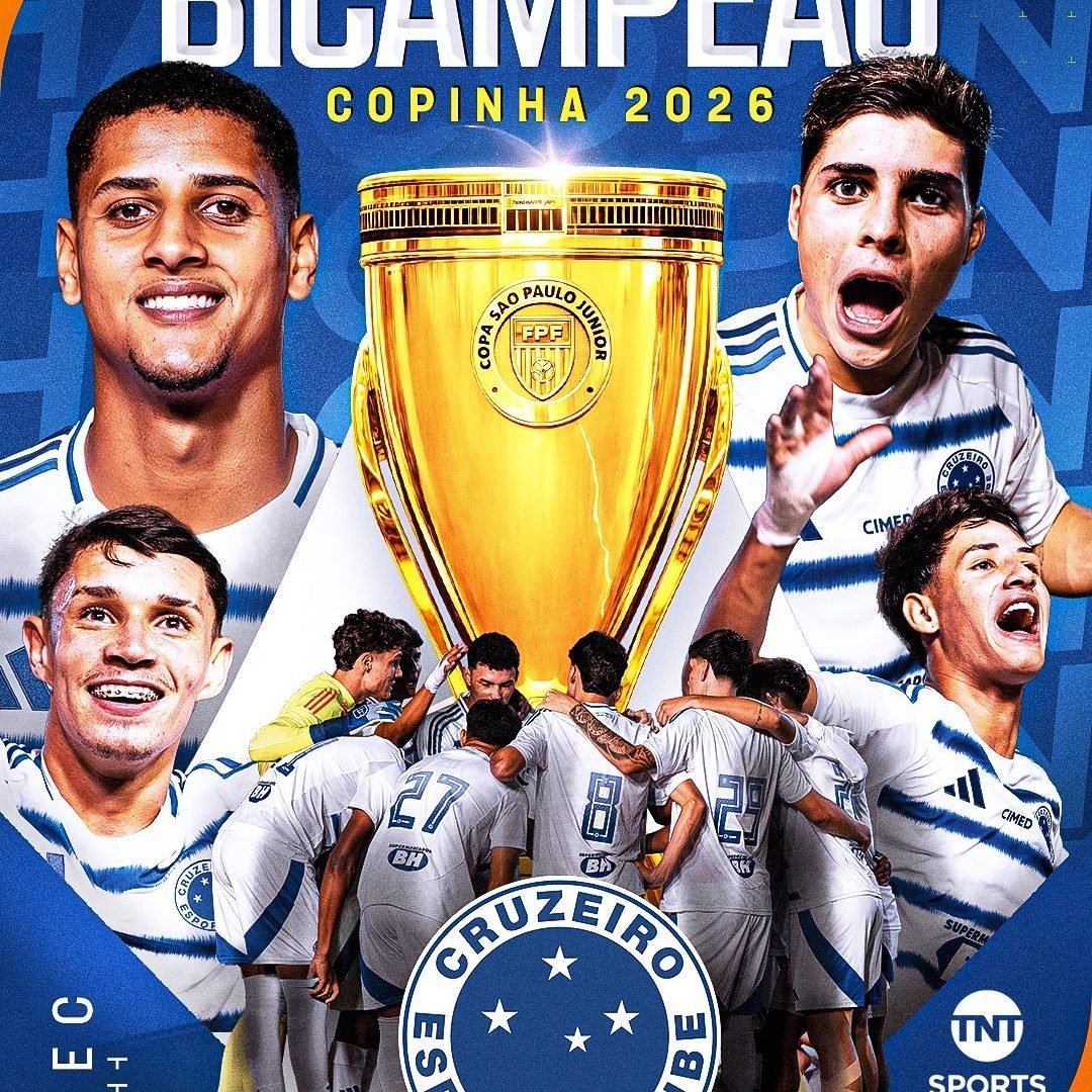 Cruzeiro é Bicampeão da Copa São Paulo Sub-20 ao Superar São Paulo por 2×1 em Final Emocionante