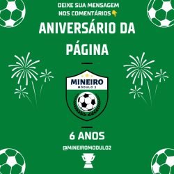 @mineiromodulo2 celebra 6 anos como referência no futebol do interior de Minas