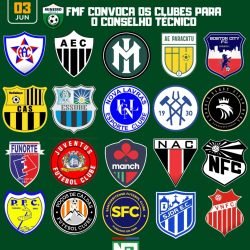 Federação Mineira de Futebol anuncia Conselho Técnico da Segundona 2026