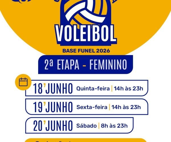 Disputas na Arena Funel: Circuito de Vôlei de Base reúne jovens atletas em Uberaba