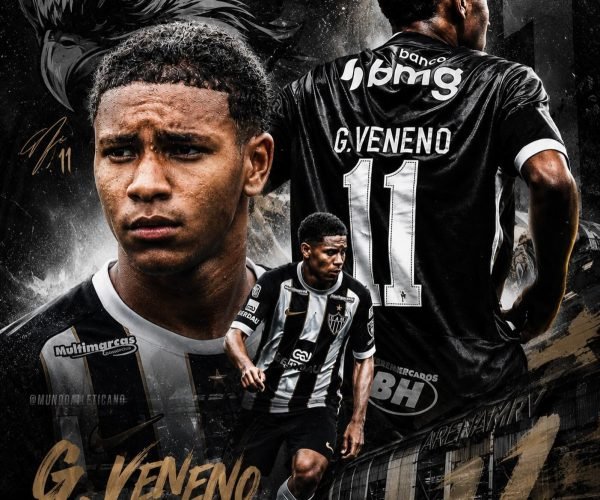 Gabriel Veneno fortalece futuro no Atlético e amplia projeção internacional
