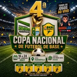 4ª Copa Nacional de Futebol de Base - Pedrinópolis