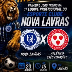 Nova Lavras acelera preparação para estreia inédita na Segunda Divisão do Mineiro