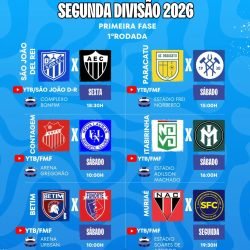 Segunda Divisão do Mineiro começa nesta sexta com seis jogos na 1ª rodada
