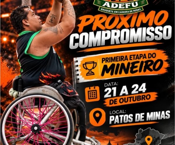 Mineiro de Basquete em Cadeira de Rodas
