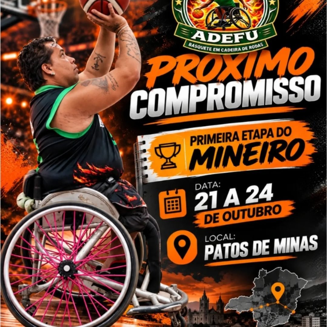 Mineiro de Basquete em Cadeira de Rodas