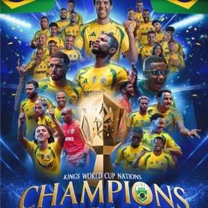 Brasil atropela Chile, faz 6 a 2 e conquista bicampeonato mundial da Kings League no Allianz Parque