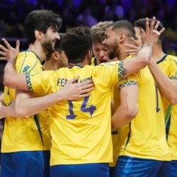 Seleção Brasileira de Voleibol Masculino enfrenta a Polônia na Semifinal da VNL - Foto:  Mauricio Val/FV Imagem/CBV