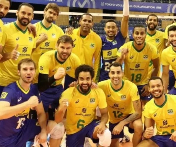 A Seleção Brasileira de Võlei Masculino, enfrenta a Argentina nesta quarta-feira no Japão - Foto: Divulgação/ Comitê Olímpico Brasileiro