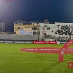 Arquibancada recém construída na Arena Sicred, Estádio do Atlhetic gerou conflito entre o clube e uma vizinha da Arena - Foto: @sjddnews