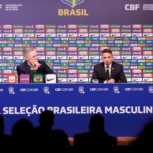 Técnico Carlo Ancelotti convoca Seleção Brasileira para última data FIFA de 2025 - Foto: Rafael Ribeiro/CBF