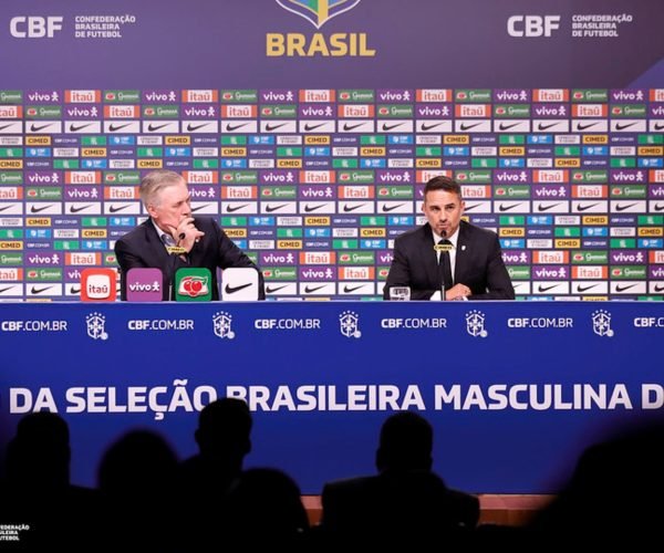 Técnico Carlo Ancelotti convoca Seleção Brasileira para última data FIFA de 2025 - Foto: Rafael Ribeiro/CBF