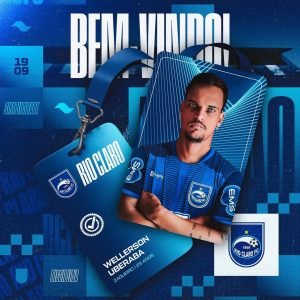 Wellerson Uberaba reforça o Rio Claro para a disputa da Série A3 do Paulista 2026