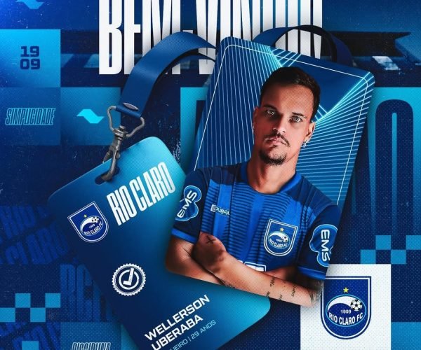 Wellerson Uberaba reforça o Rio Claro para a disputa da Série A3 do Paulista 2026