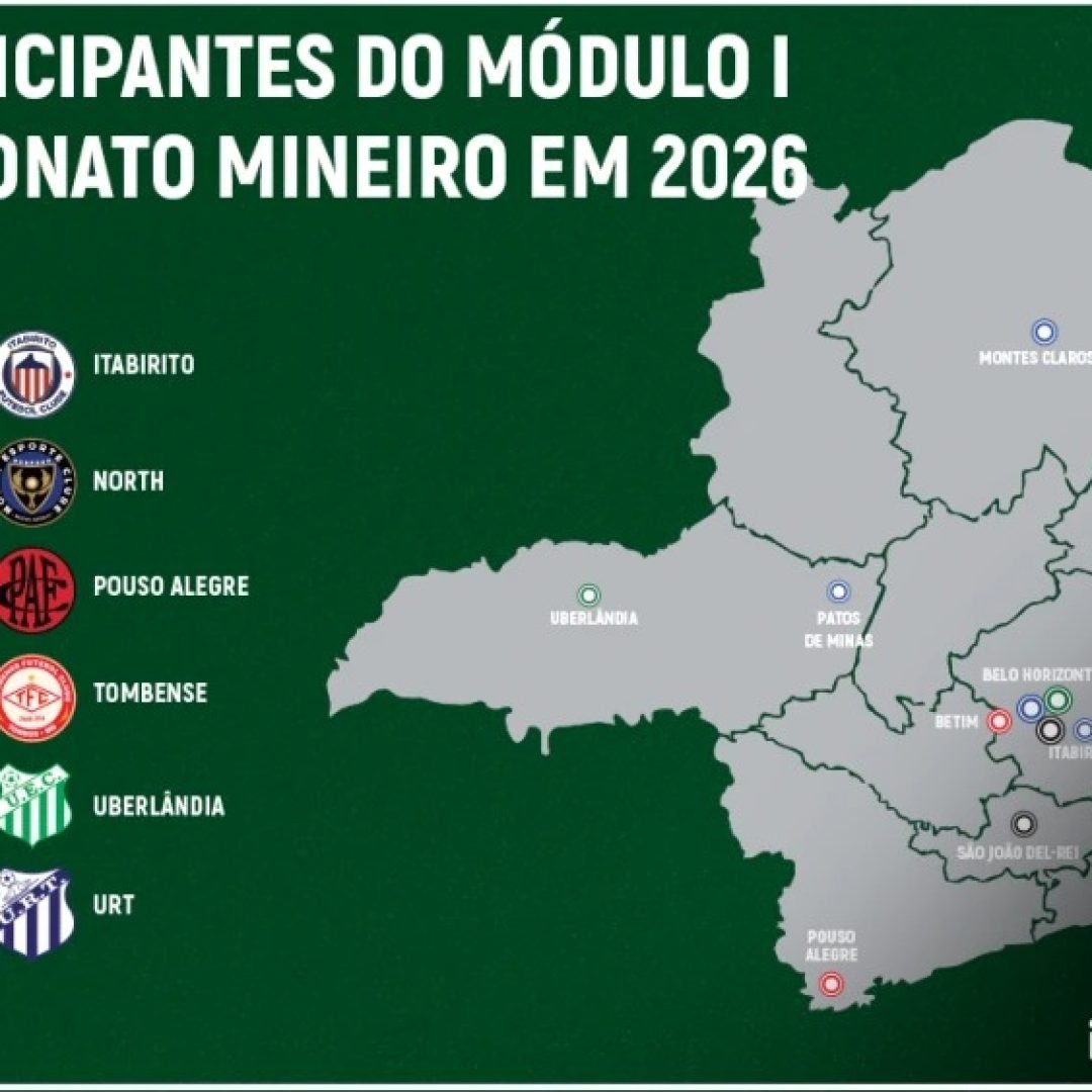 As Maiores Distâncias do Campeonato Mineiro 2026 Mostram o Tamanho Gigante de Minas Gerais!