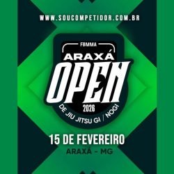 Atletas do Jockey Club conquistam excelentes resultados em campeonato de Jiu-Jitsu em Araxá