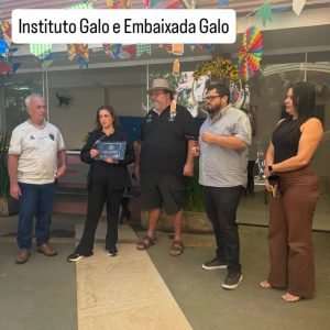Atlético Mineiro fortalece ação social em Uberaba com visita do Instituto Galo e da Embaixada do Galo