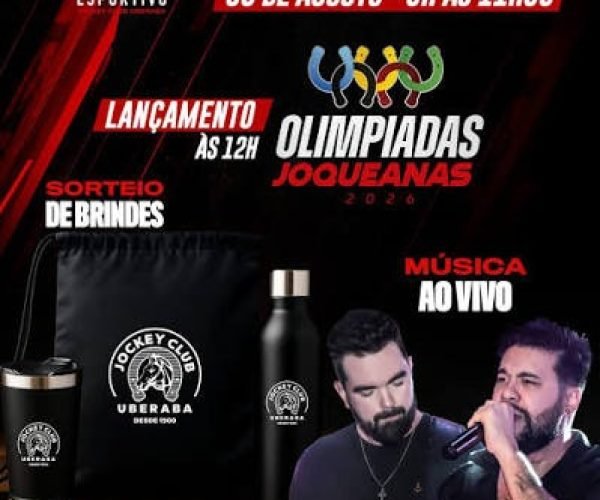 Jockey Club de Uberaba lança neste domingo as Olimpíadas Joqueanas 2026