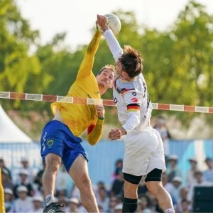 O Brasil na categoria masculino, venceu a Alemanha na final dos Jogos Mundiais em Chendgu na China - Foto: Janic Lautenschläger