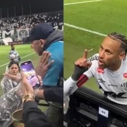 Neymar se manifesta após confusão com torcedor do Santos