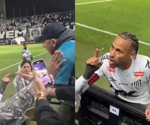 Neymar se manifesta após confusão com torcedor do Santos