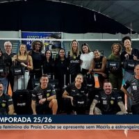 Equipe de Voleibol Feminino do Praia Clube inicia trabalhos visando a temporada 2025/26 - Foto: Praia Clube/Divulgação