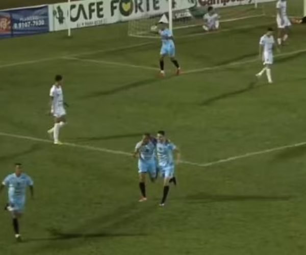 North conquistou importante vitória sobre o Patrocinense pelo Mineiro Módulo II - Foto: Reprodução/TV FMF