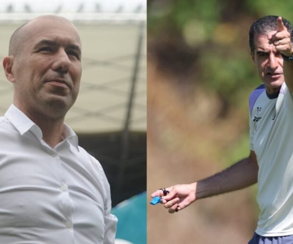 Leonardo Jardim, técnico do Cruzeiro (esq) e Renato Paiva, técnico do Botafogo - Fotos: Alexandre Guzanshe/EM/D.A Press; Vítor Silva/Botafogo