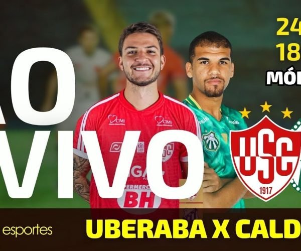 Uberaba x Caldense jogo com transmissão da Sete Colinas