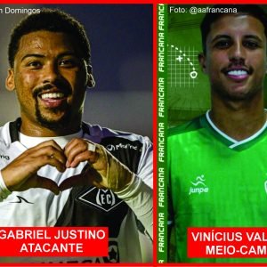 Uberaba reforça elenco com Gabriel Justino e Vinícius Valério para reta decisiva do Mineiro Módulo II