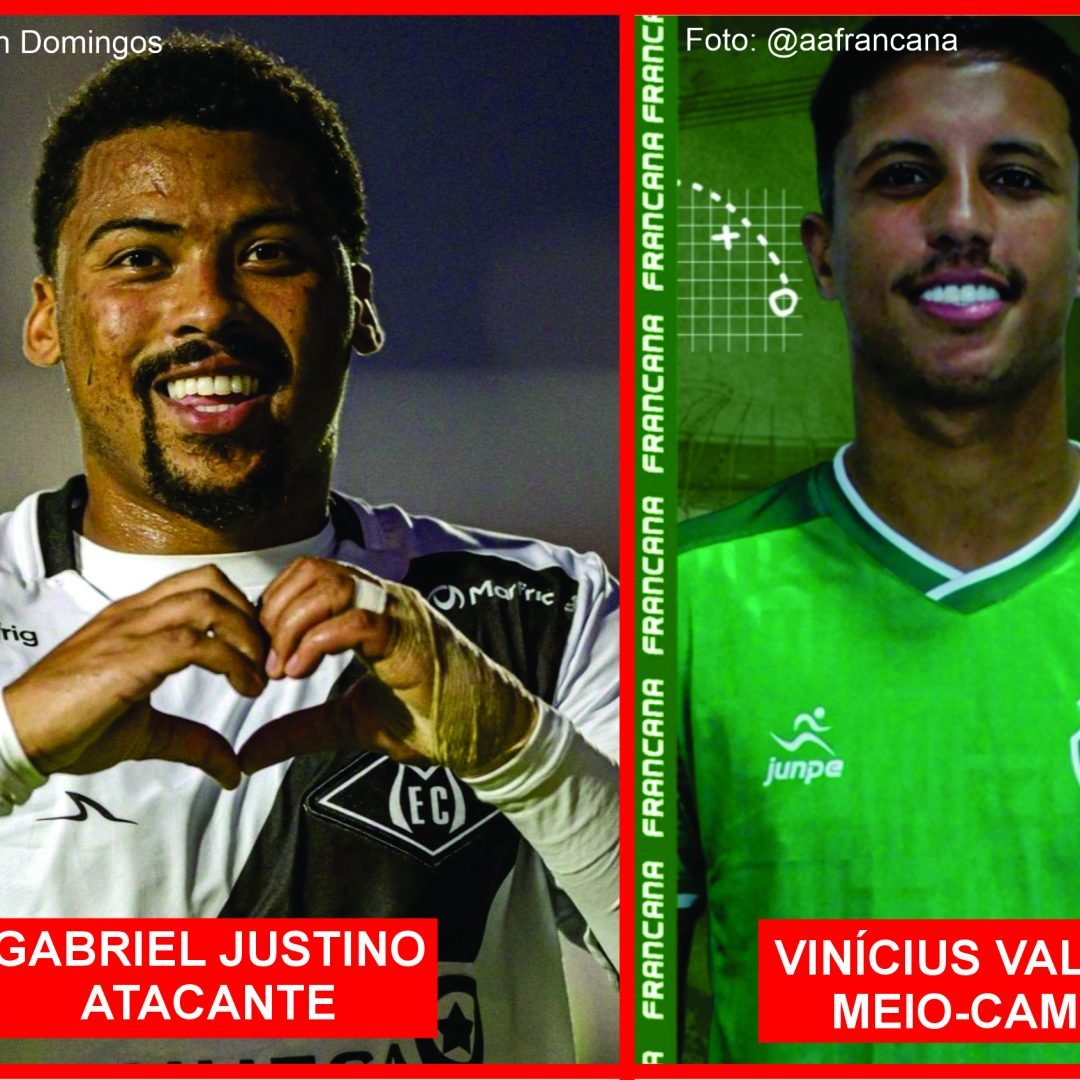 Uberaba reforça elenco com Gabriel Justino e Vinícius Valério para reta decisiva do Mineiro Módulo II