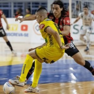 Praia Clube vence Campo Mourão e segue invicto no Brasileiro de Futsal - Foto: Bruno Cunha/Praia Clube
