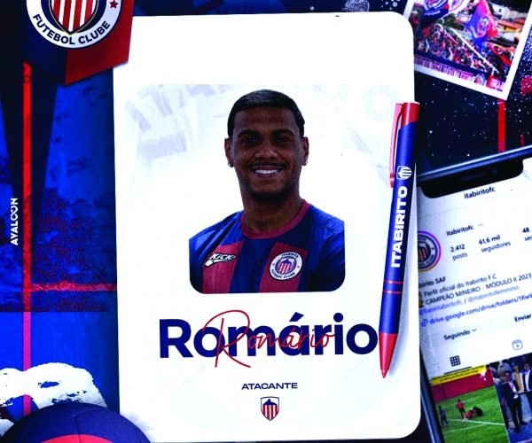 Romário do Itabirito eleito o Craque da 7ª Rodada do Mineiro 2026 - Arte/Foto: @itabiritofc