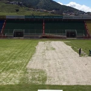 Estádio Ronaldo Junqueira está sendo preparado para o Módulo II - Foto: Alex Ferreira Joaquim/Divulgação