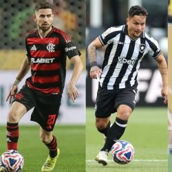 As quatro equipes brasileiras surpreenderam positivamente a imprensa internacional na estreia do Mundial de Clubes - Fotos: Cesar Grego/Palmeiras - Gilvan de Souza/Flamengo - Vitor Silva/Botafogo - Lucas Merçon/Fluminense
