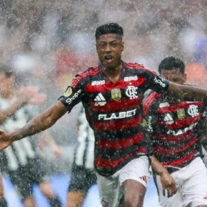 Bruno Henrique foi decisivo na vitória do Flamengo sobre o Botafogo: Foto: Gilvan de Souza/Flamengo